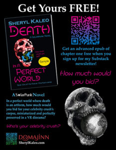 FREE chapter of Death in A Perfect World!